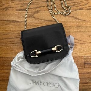 Jimmy Choo chain strap purse